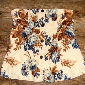 Abercombie & Fitch Strapless Top